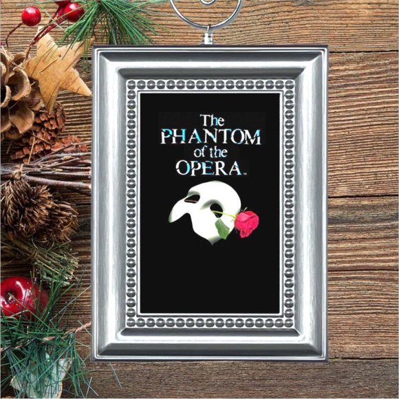 The Phantom Of The Opera Broadway Musical Christmas Tree‎ Ornament - Picture 1 of 3